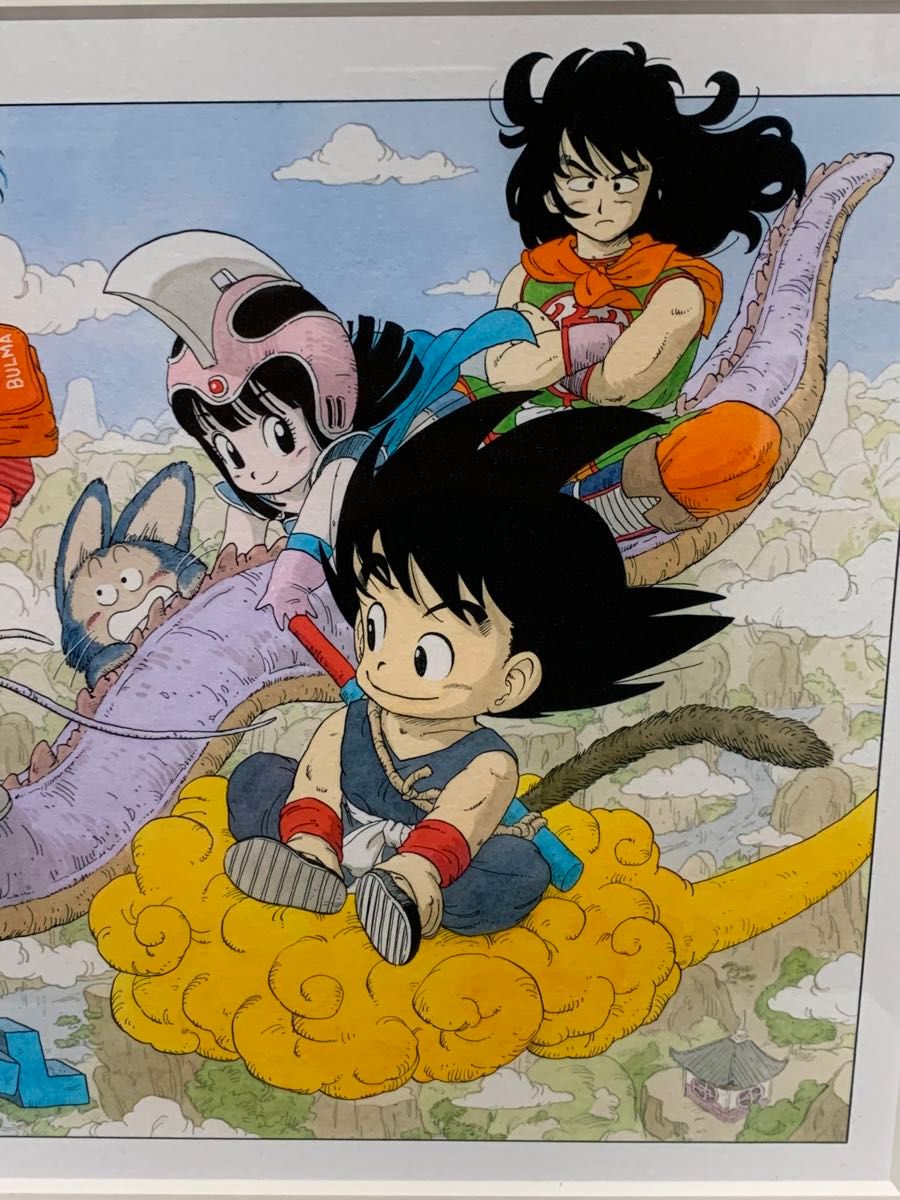 鳥山明の世界展 ドラゴンボールZ 複製原画(B4サイズ) 鳥山明展・複製カラー