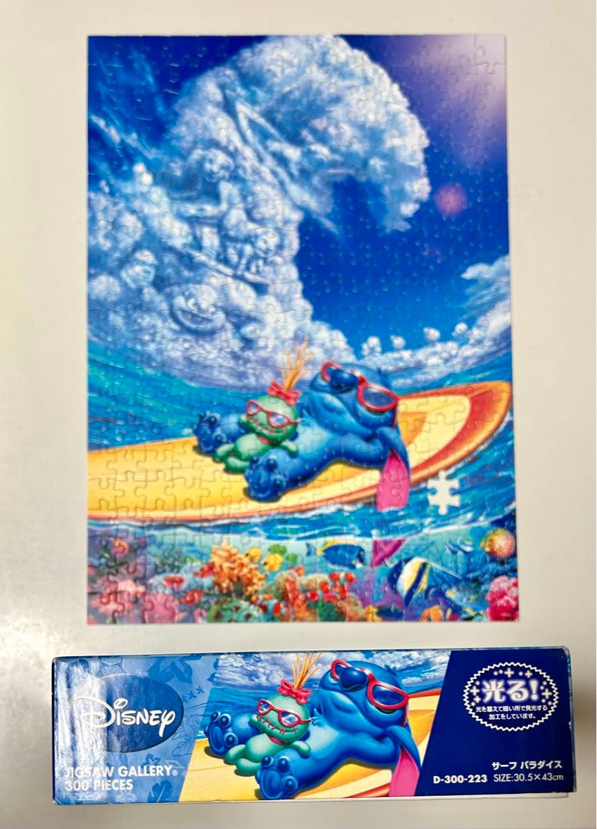 新品 スティッチサーフパラダイスパズルテンヨーリロ&スティッチ