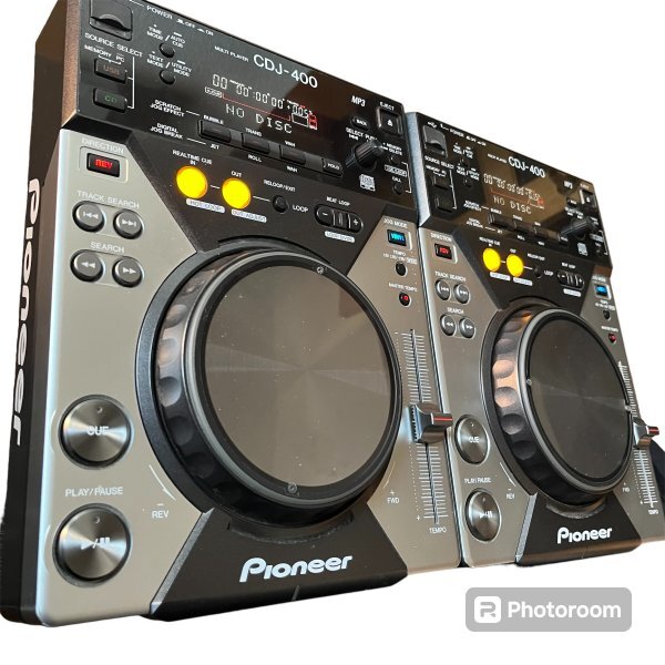 Pioneer CDJ-400 2台セット 動作確認済み Pioneer CDJ-400 2台セット 動作
