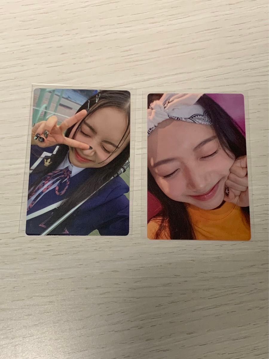 2枚まとめ売り》清水恵子 日プ女子 トレカ ポップアップ 練習着 制服