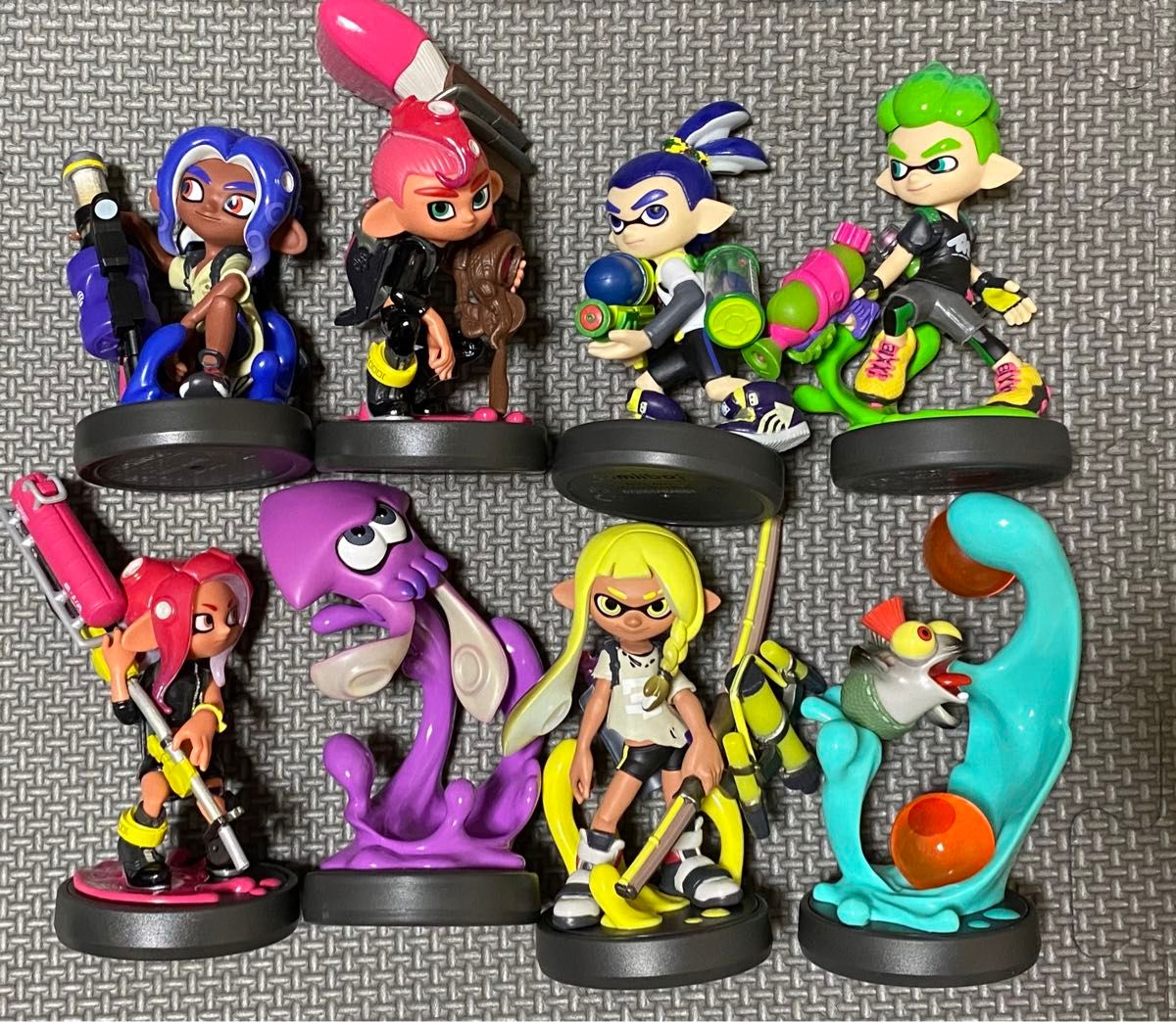 スプラトゥーン3 amiibo タコ タコボーイ コジャケ イエロー ブルー