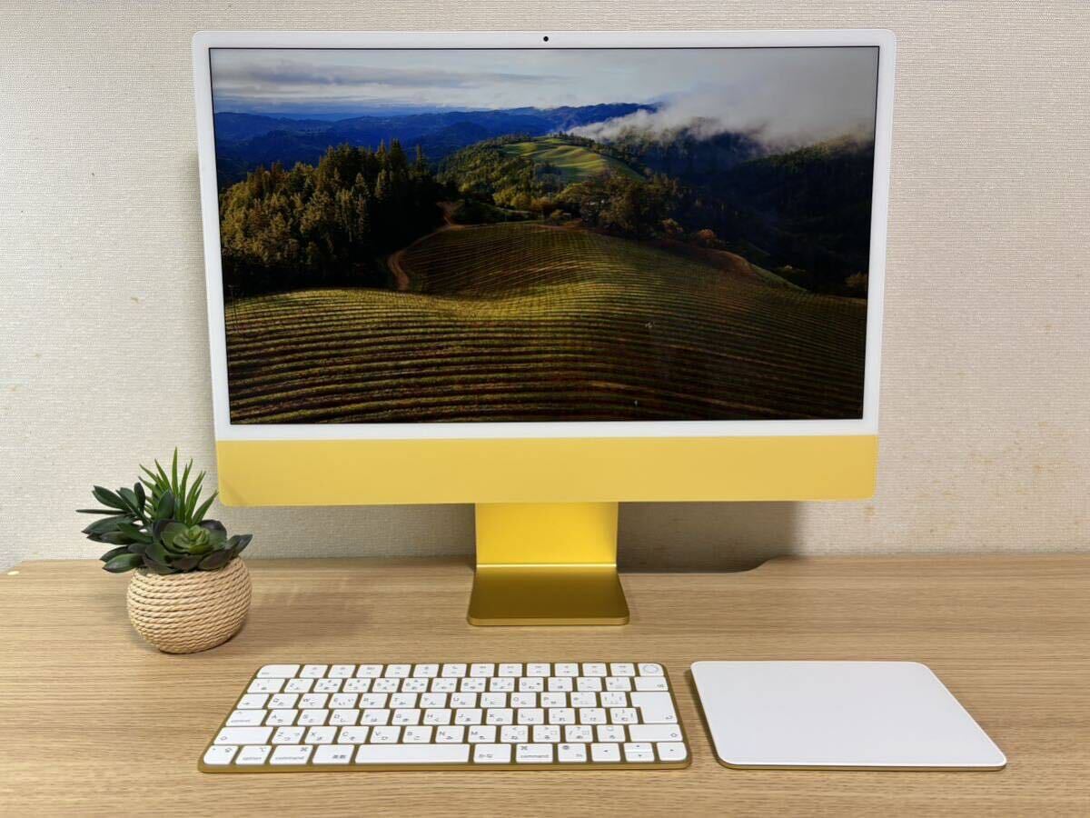 iMac M1 24インチ メモリー16GB SSD1TB イエロー Yahoo!オークション
