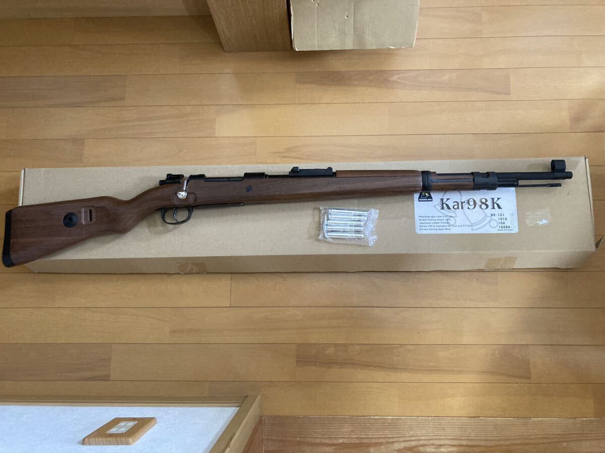 ダブルベル kar98k フェイクウッド 排莢式 おまけ付き ダブルベル