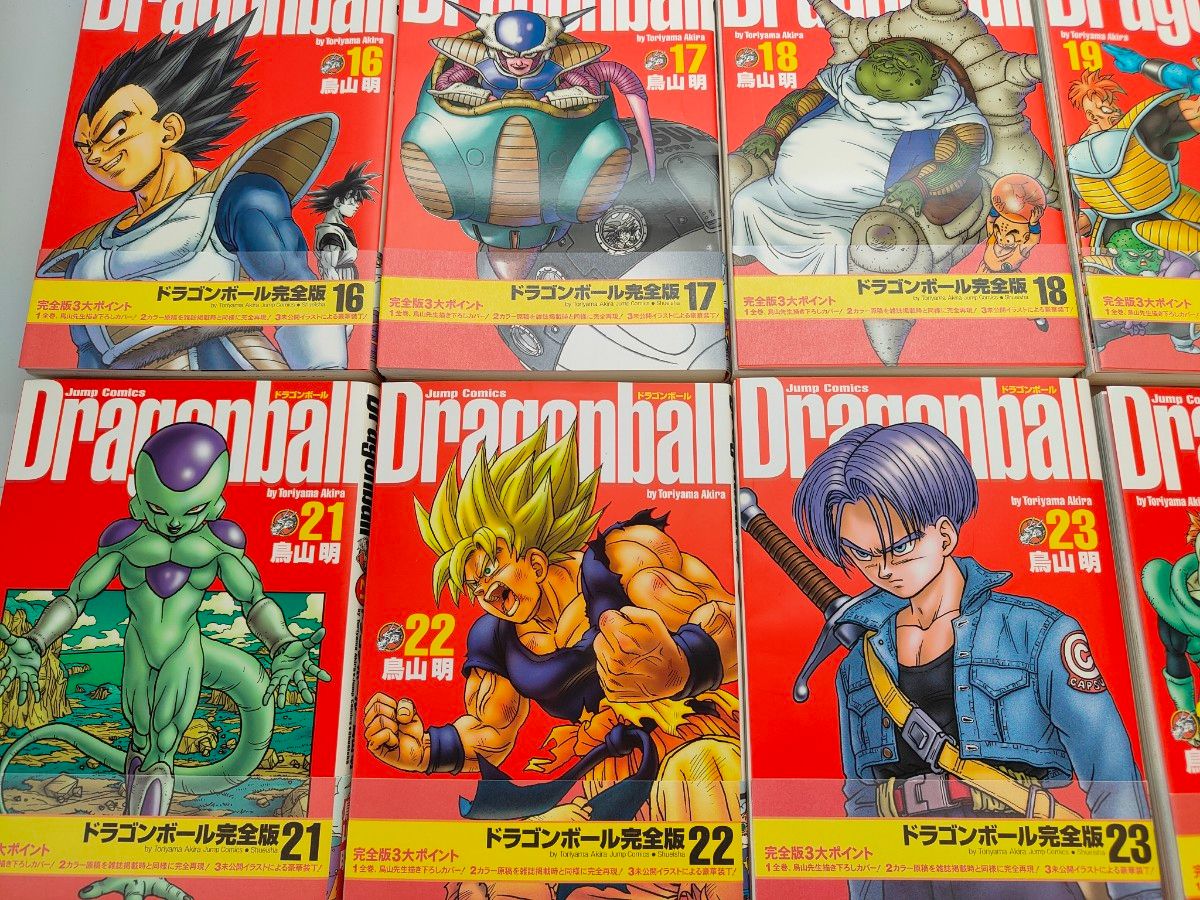 ◽️ドラゴンボール 複製原画 完全版34巻表紙 超戦士集合
