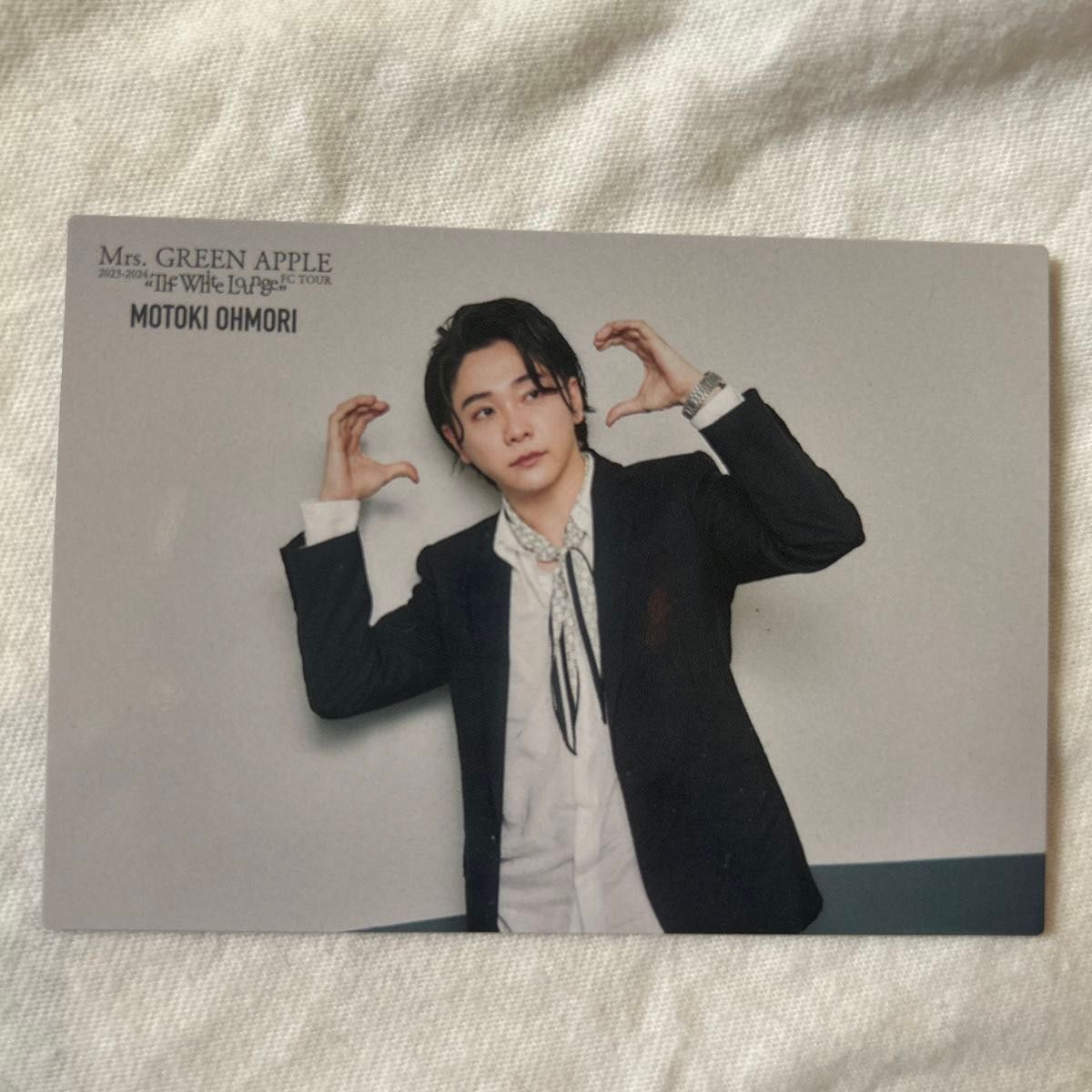 Mrs.GREENAPPLE TheWhiteLounge フォトカード Mrs. GREEN APPLE