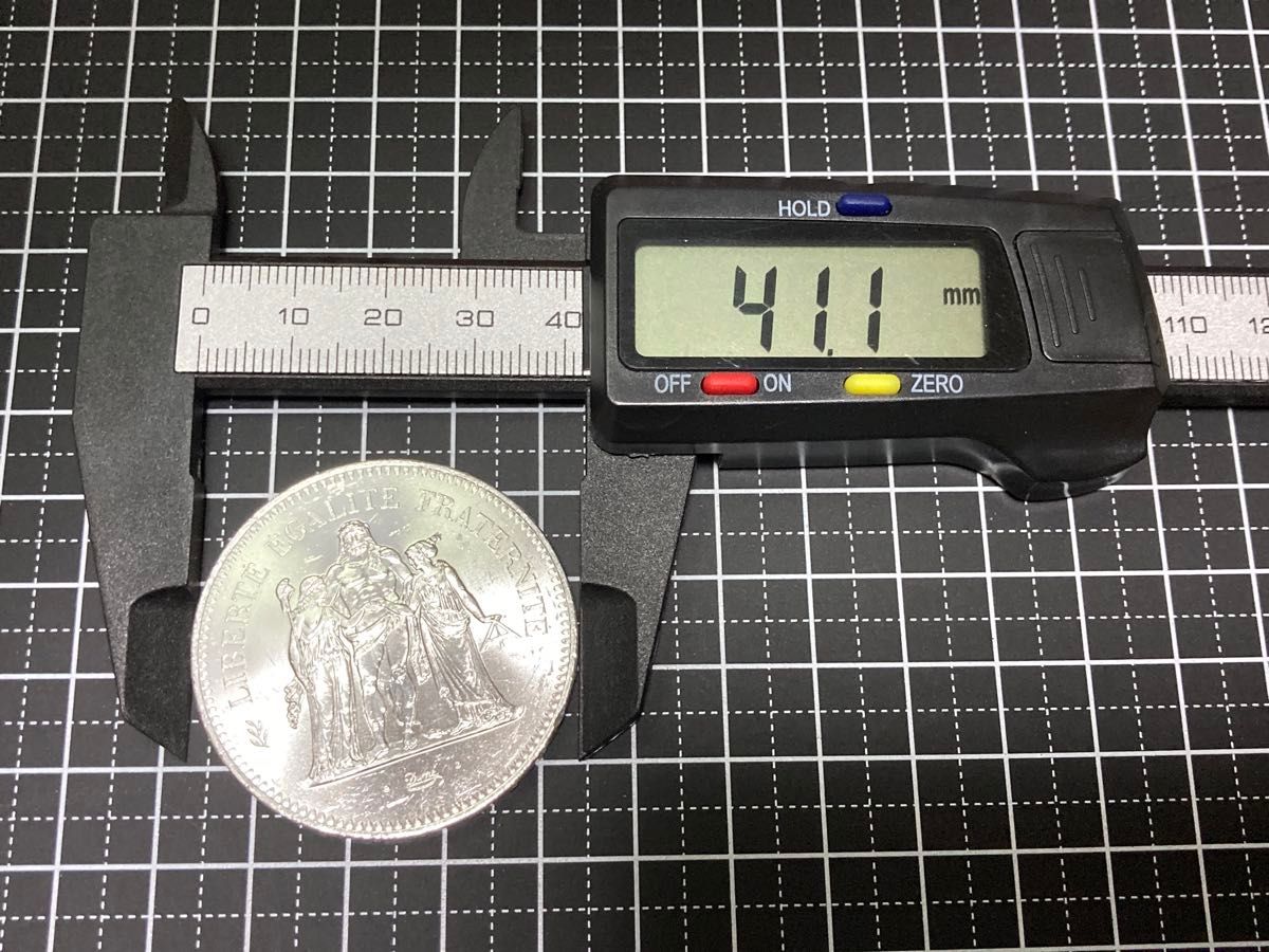 フランス】ヘラクレス50フラン大型銀貨(1975年)｜Yahoo!フリマ（旧