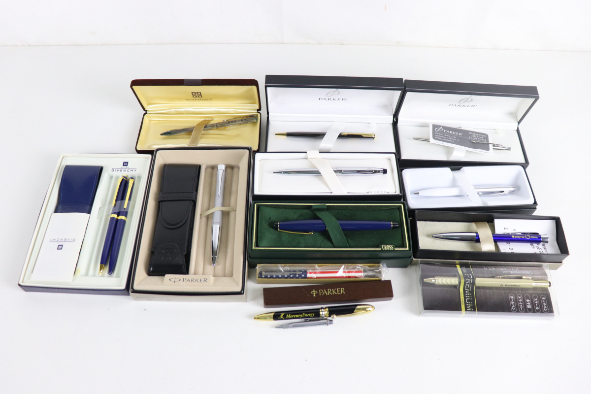 Parker・Cross・Sheaffer 4本 まとめ売り 和 Parker・Cross・Sheaffer