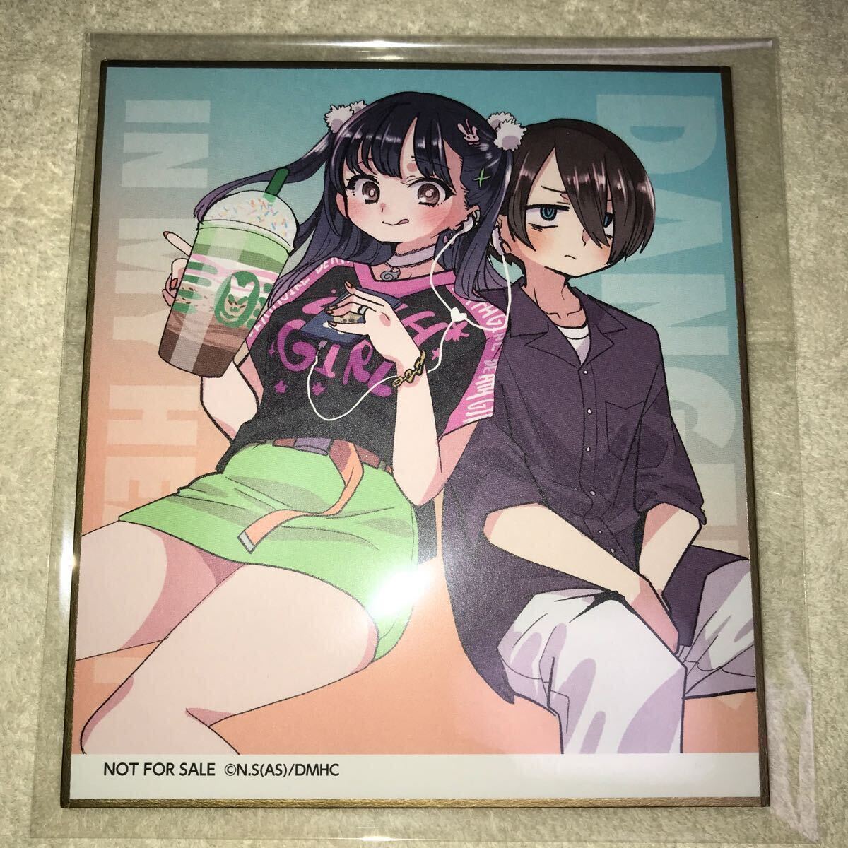 桜井のりお展 僕の心のヤバイやつ レンチキュラー 複製原画 山田杏奈