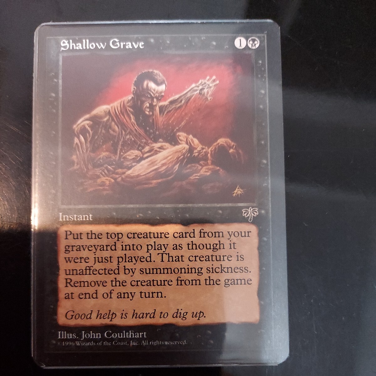 Yahoo!オークション - MTG 英語 shallow Grave 浅すぎる墓穴 4枚セット