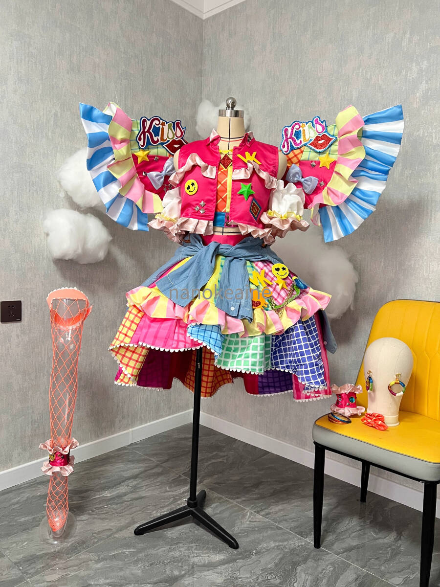 アイカツ! 夏樹みくる リゾートキャンサーコーデ コスプレ ViVid Kiss