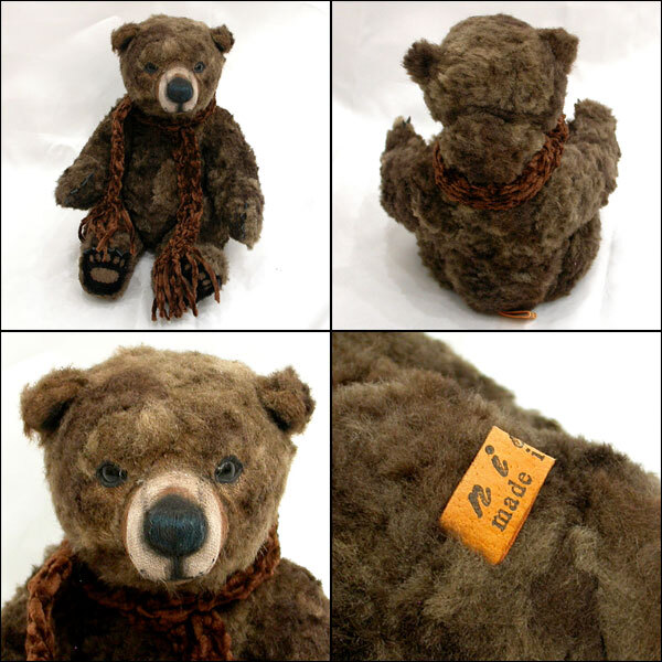 作家 金井二一奈 パグ テディベア 作家 金井二一奈 パグ テディベア 金井二