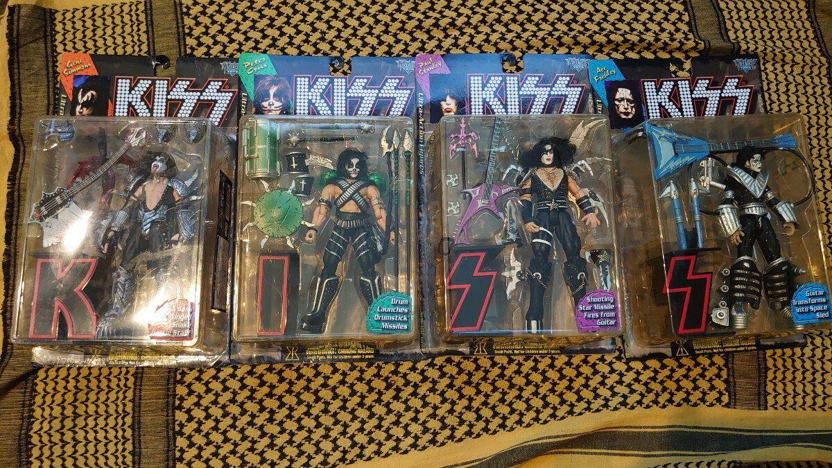 KISS マクファーレントイズ ウルトラアクションフィギュア セット