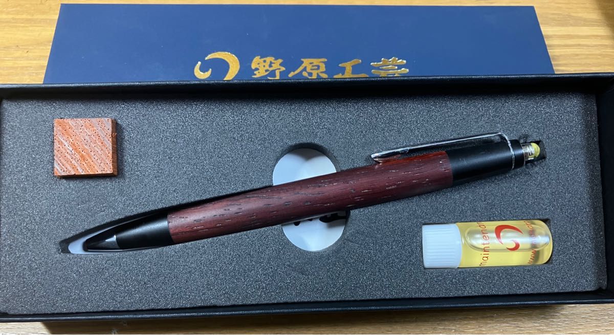 野原工芸 紅紫檀 シャープペン 旧型 人気