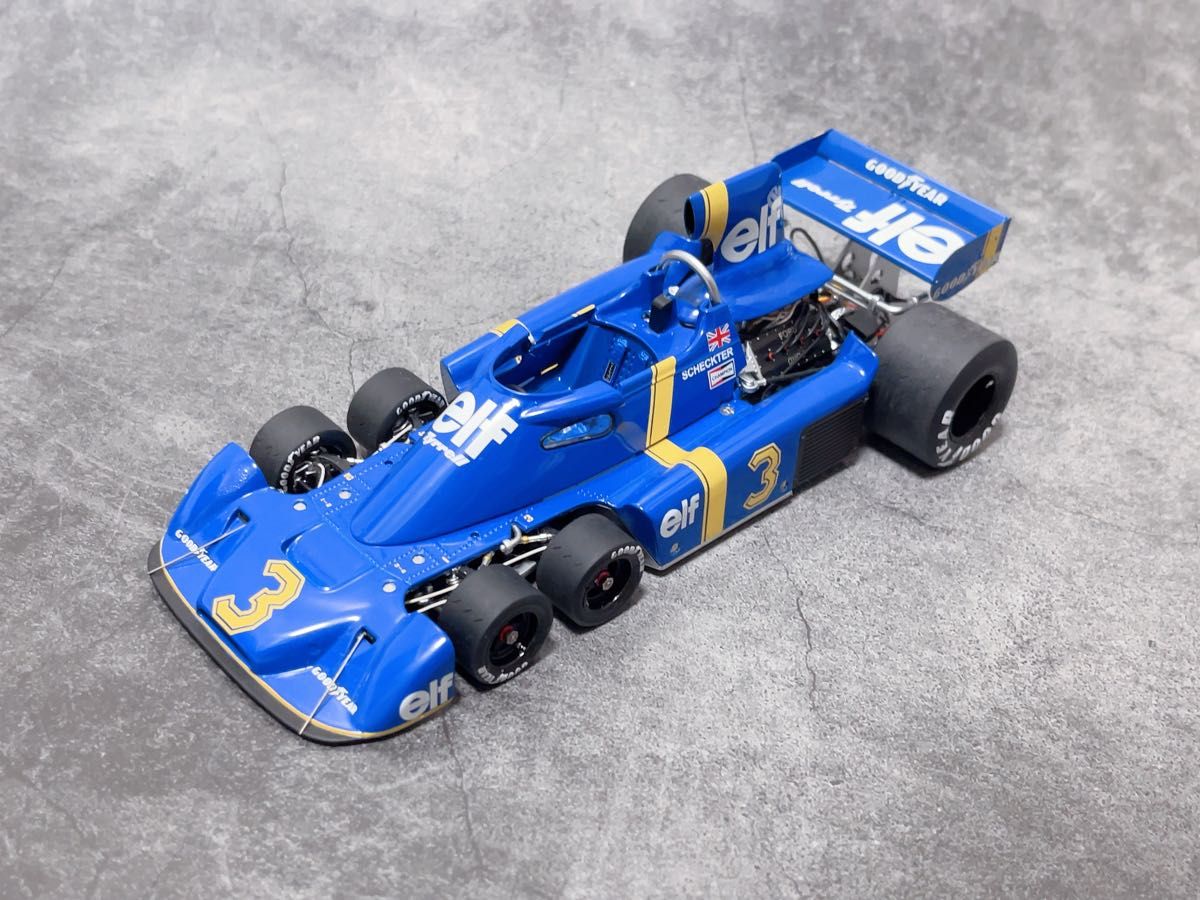 限定絶版品 TSM 京商 1/18 タイレル P34 1976 Tyrrell silverstone #3