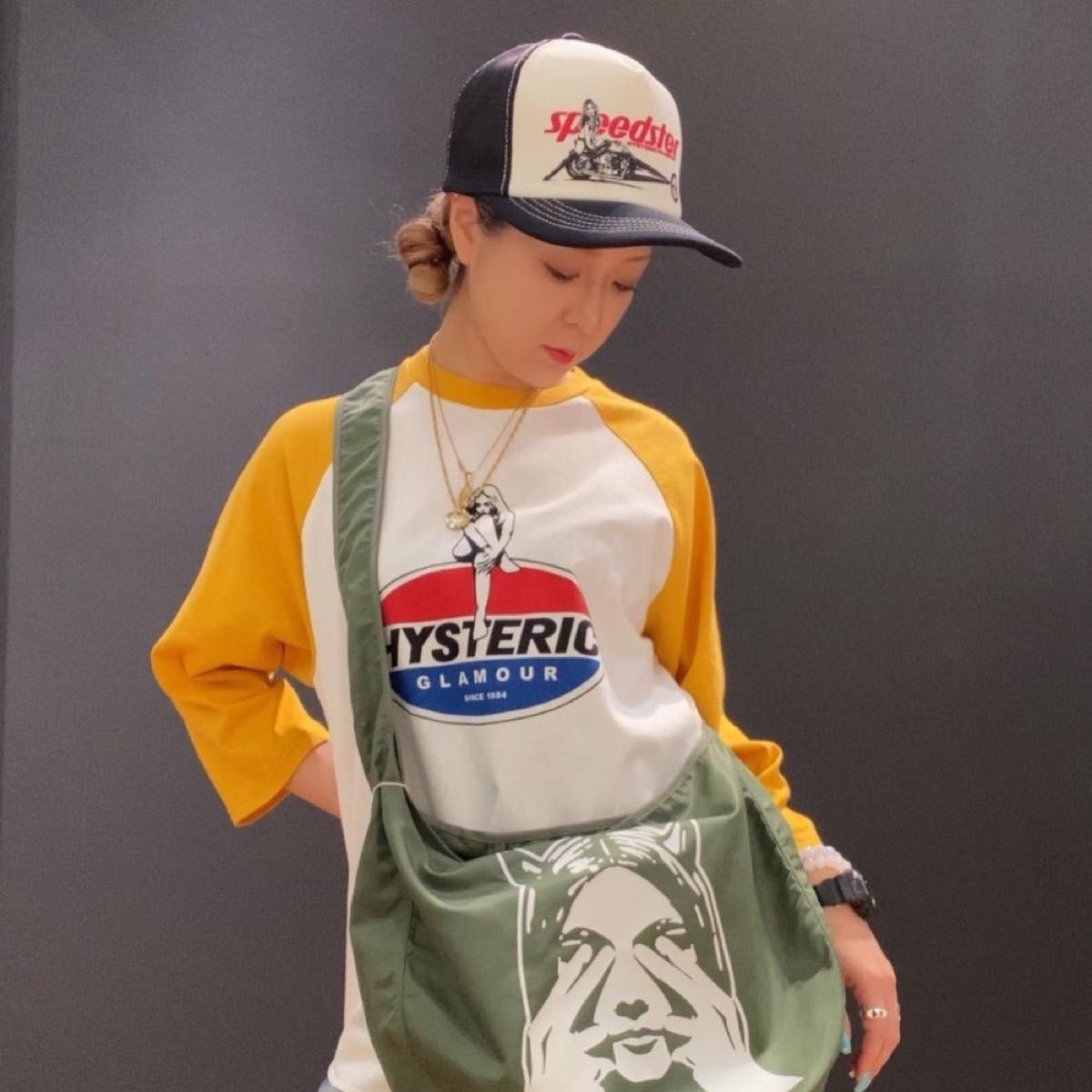 ヒステリックグラマーキャップspeedster