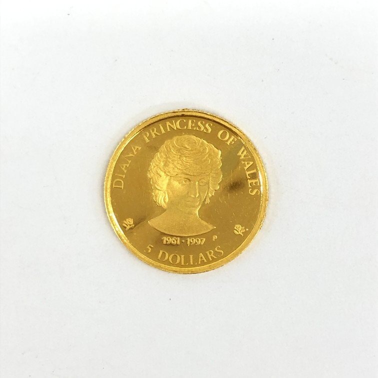 PCGS-PR68 DCAM クック諸島 ダイアナ 金貨 25ドル 1997 PCGS-PR68 DCAM