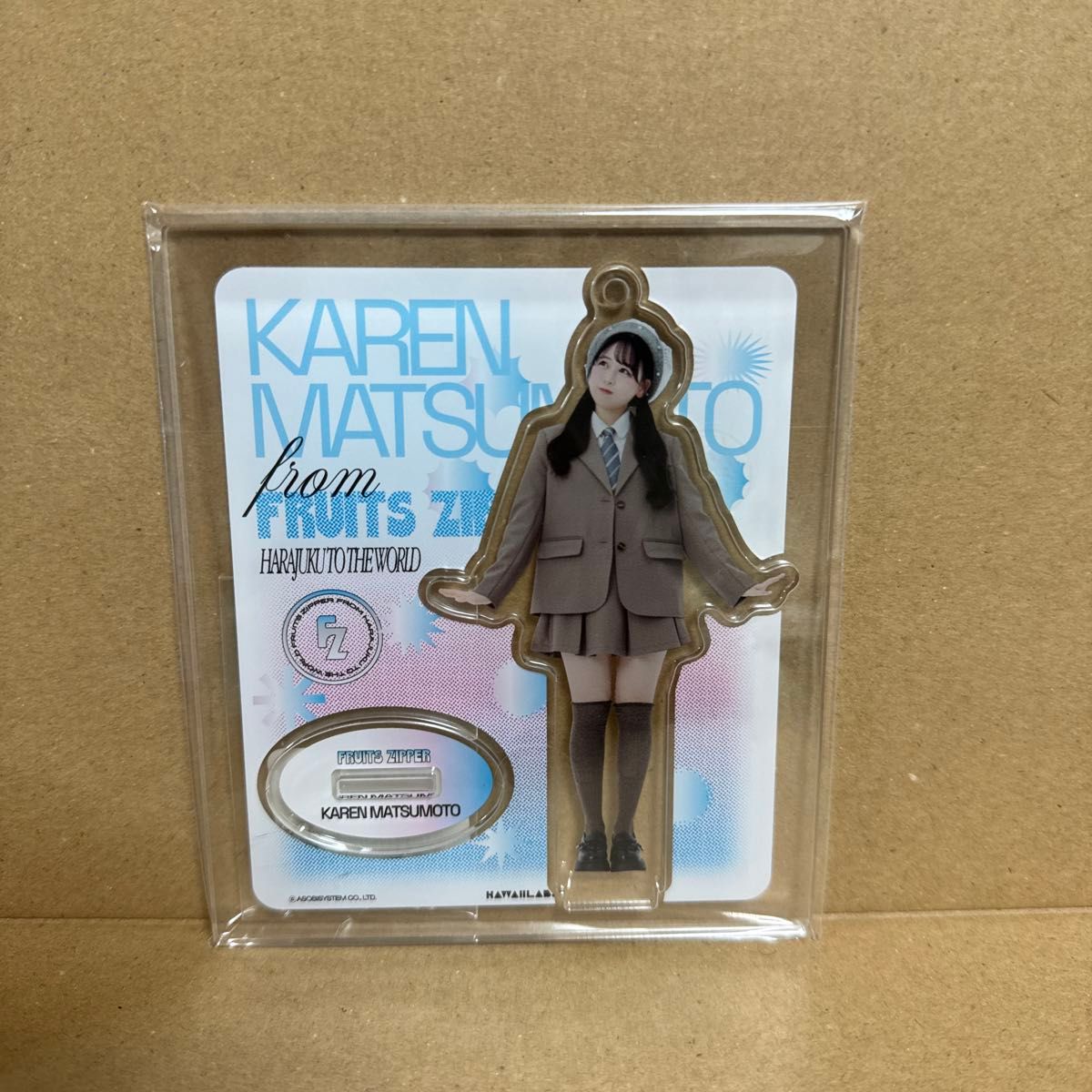 fruits zipper 松本かれん 制服アクスタ｜Yahoo!フリマ（旧PayPayフリマ）
