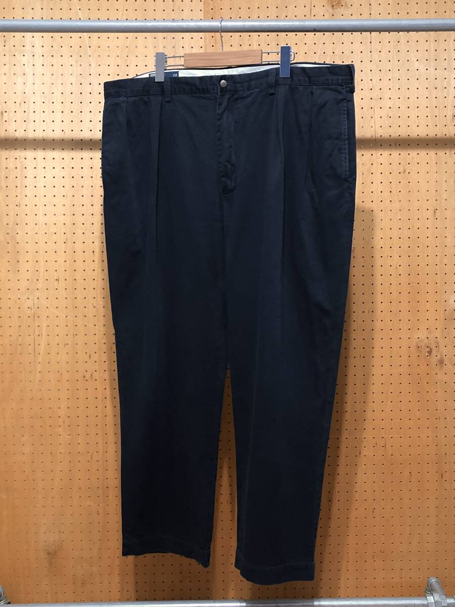 古着 90年代 90s ポロ バイ ラルフローレン アンドリューパンツ 無地