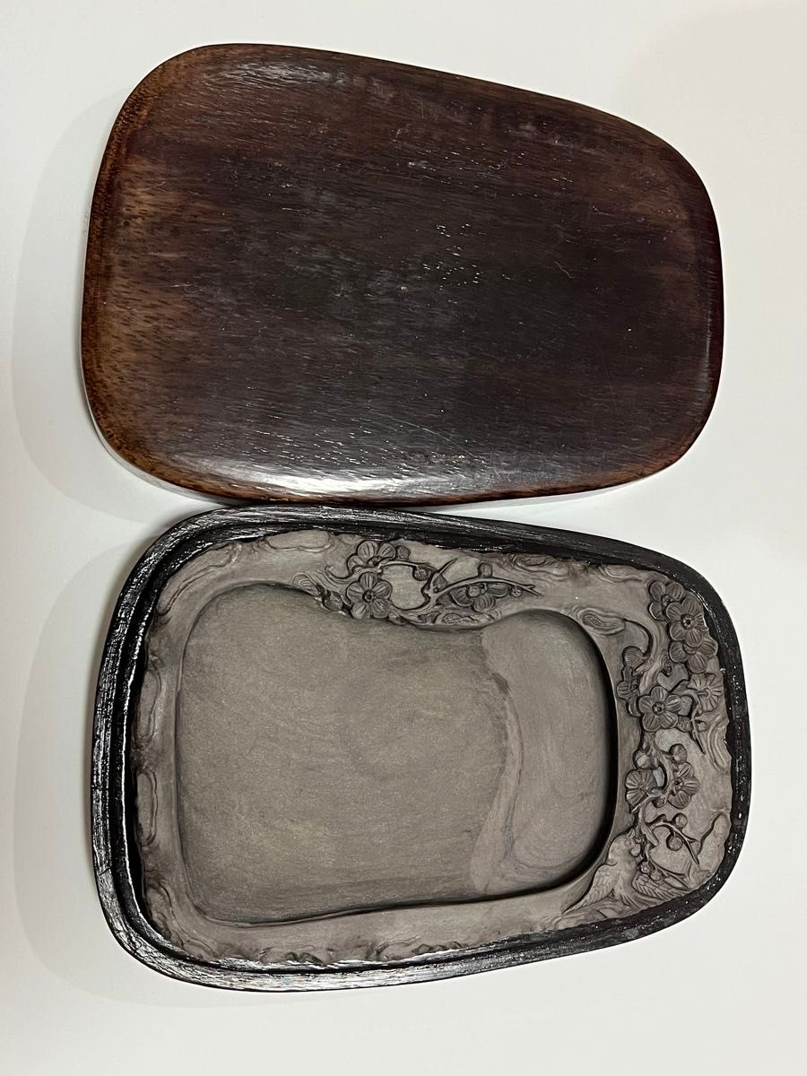 端渓硯 古硯 梅 骨董品 ヴィンテージ 中国美術｜Yahoo!フリマ（旧