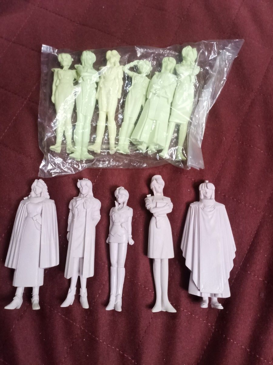 香津美リキュールサイレントメビウスガレージキットレジンキット