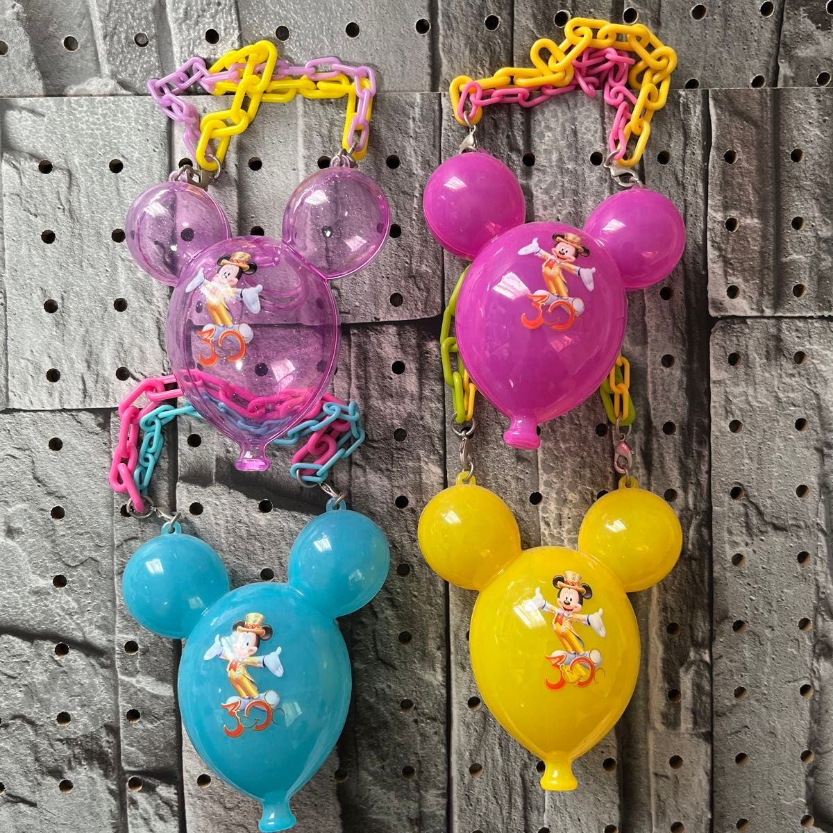 ディズニー 30周年 ボールペン ハピネス バルーン 風船 ミッキー