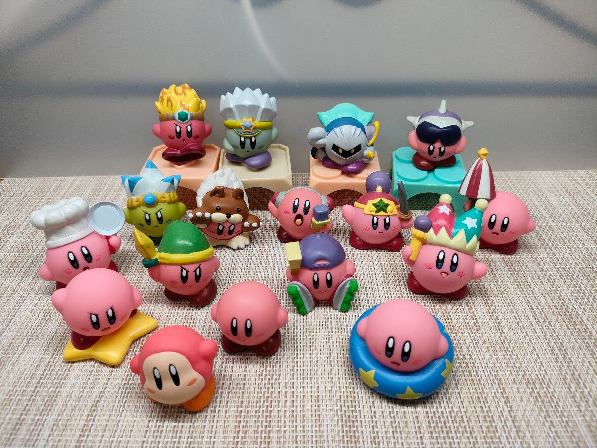 星のカービィ ロロロ&ラララ ソフビ 指人形 フィギュア レア 任天堂 星