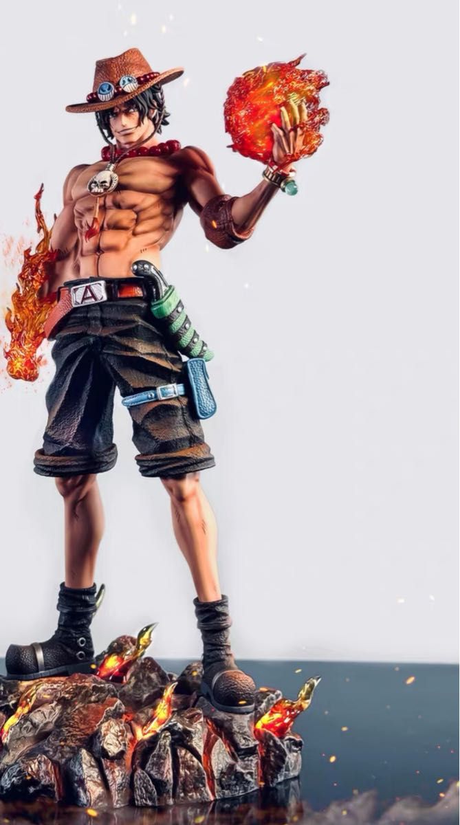 ワンピース 火拳のエース フィギュア 購入 ガレージキット popスケール