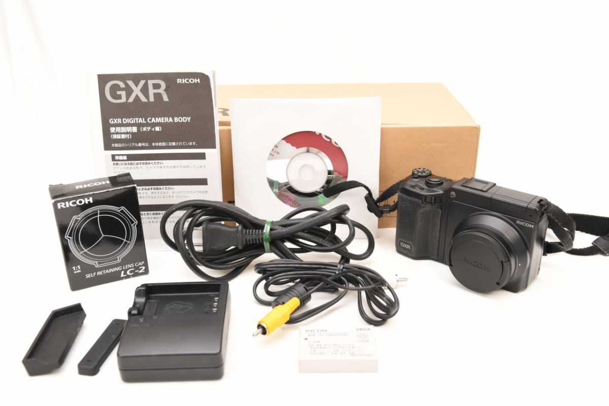 デジカメ☆リコー☆RICOH GXR(黒)☆ジャンク