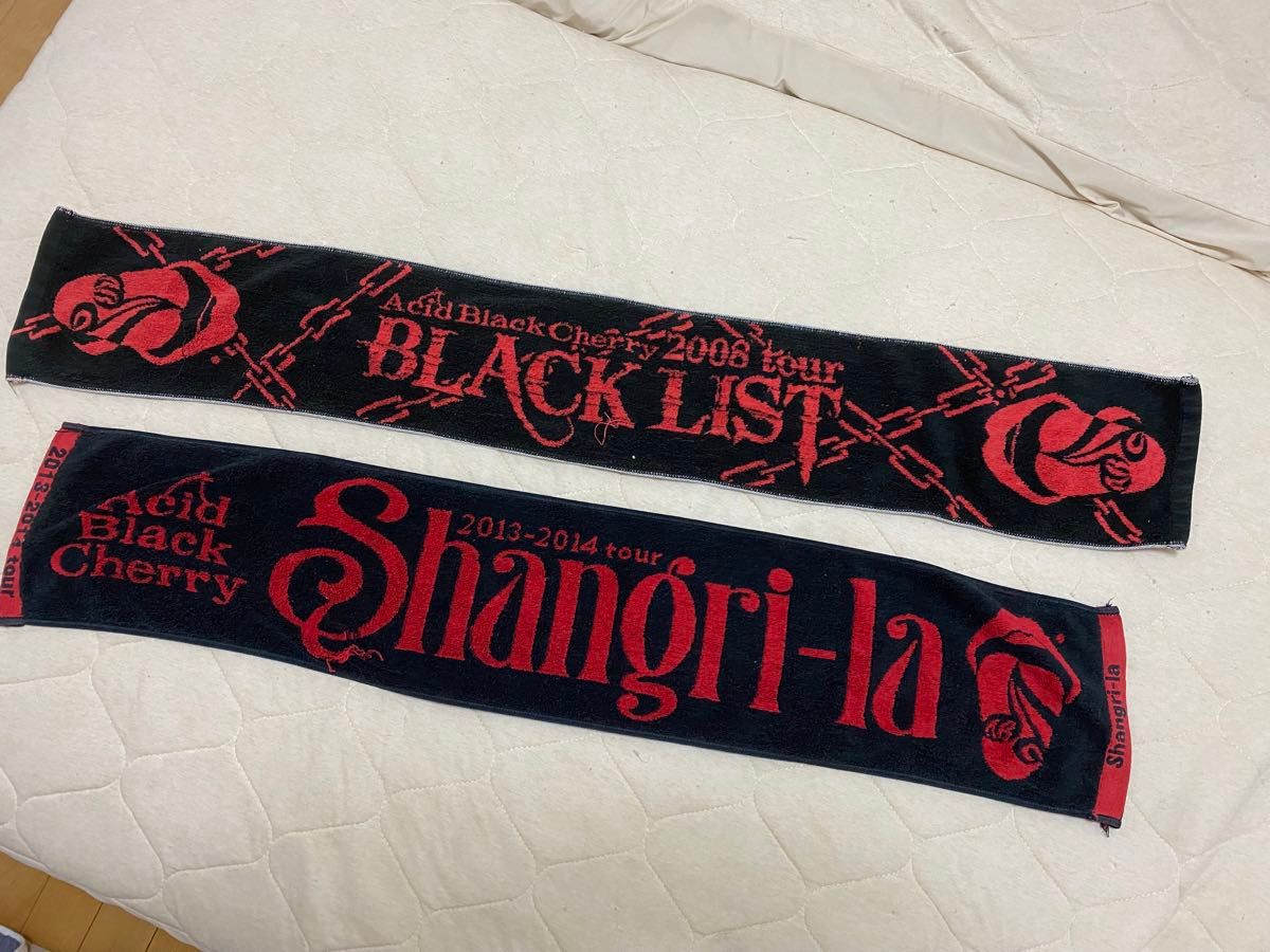 Acid Black Cherry フェイスタオル タオルマフラー ライブグッズ 2枚