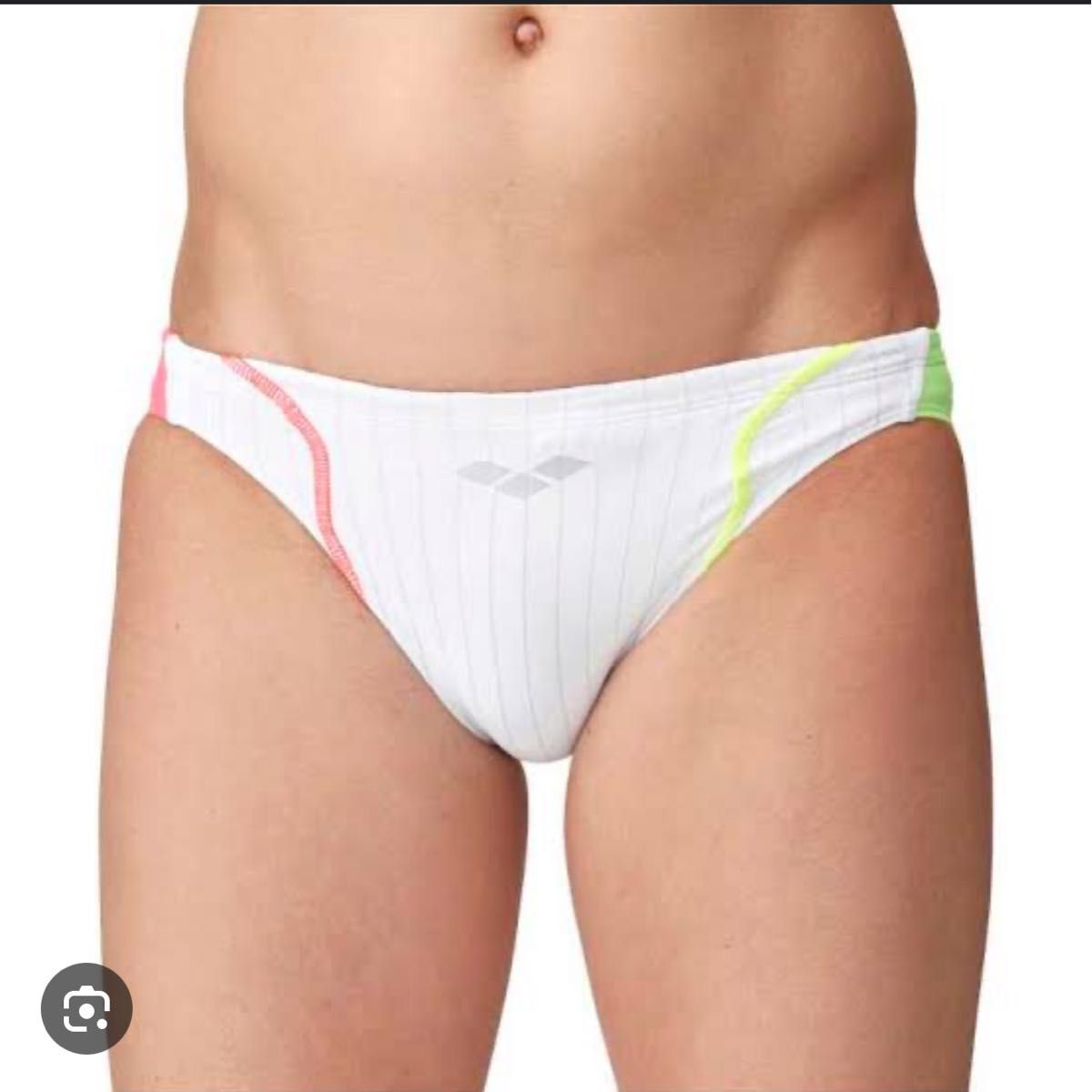 arena アリーナ 競泳水着 競パン 白 サイズS トレーニング リミック