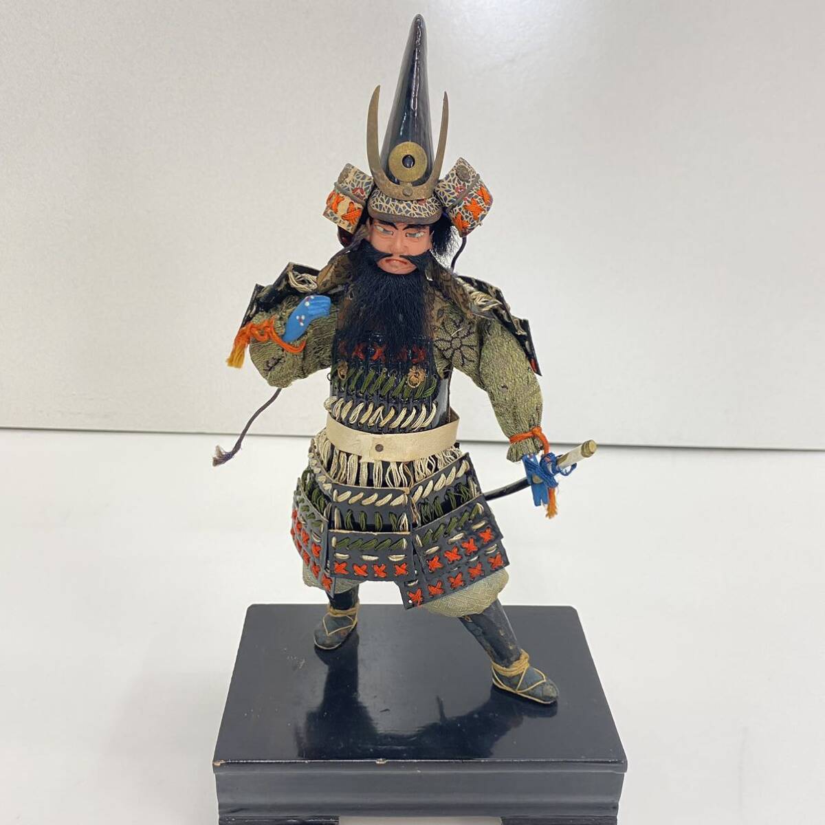 Yahoo!オークション - 724 戦国武将 加藤清正 武士 武者人形 鍾馗人形