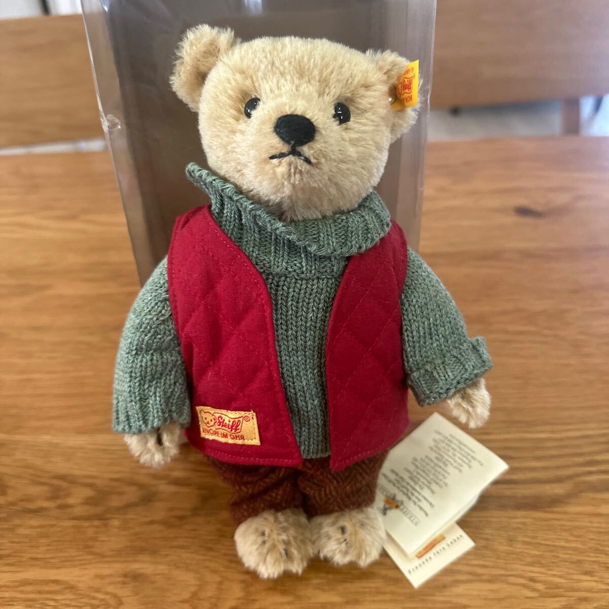 Yahoo!オークション - シュタイフsteiffクラシックベア028625テディベ