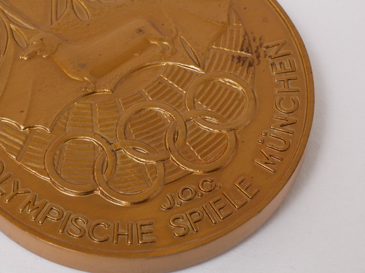 専用 1972年第20回ミュンヘンオリンピック 公式参加メダル 金・銀・銅