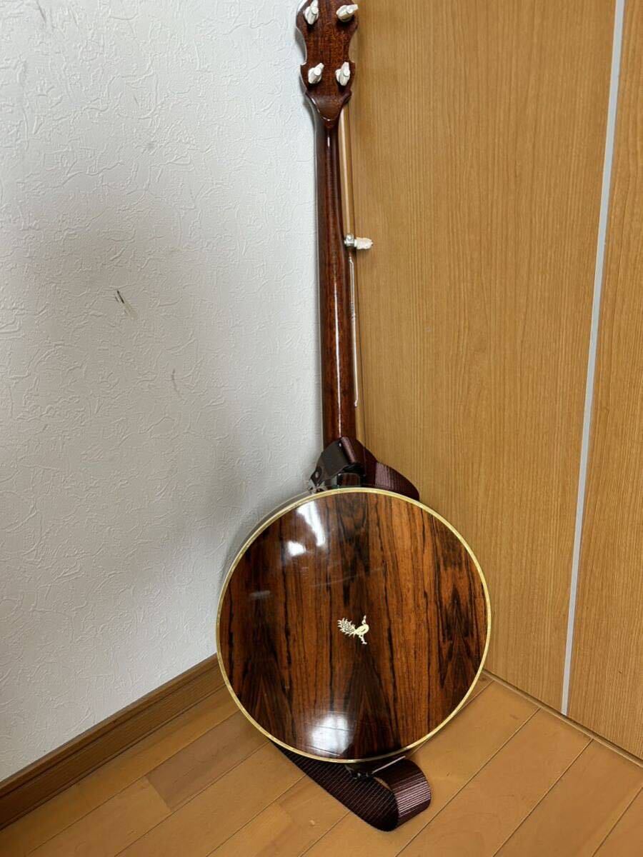 KASUGA 5弦バンジョー ハカランダ材多用の希少モデル ハードケース