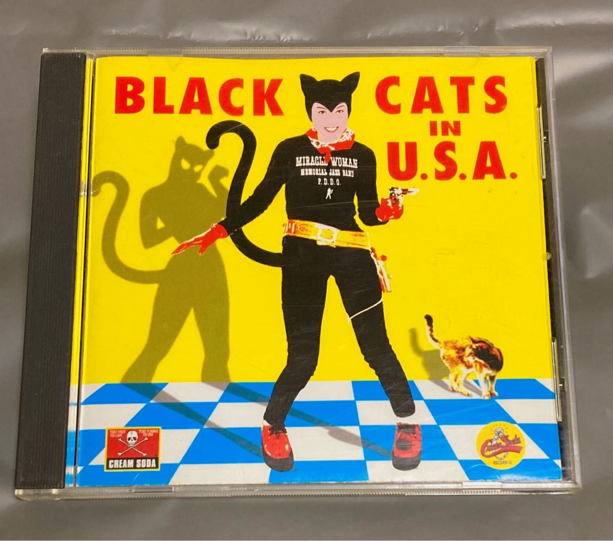 ブラックキャッツ 当時物 ポスター クリームソーダ black cats