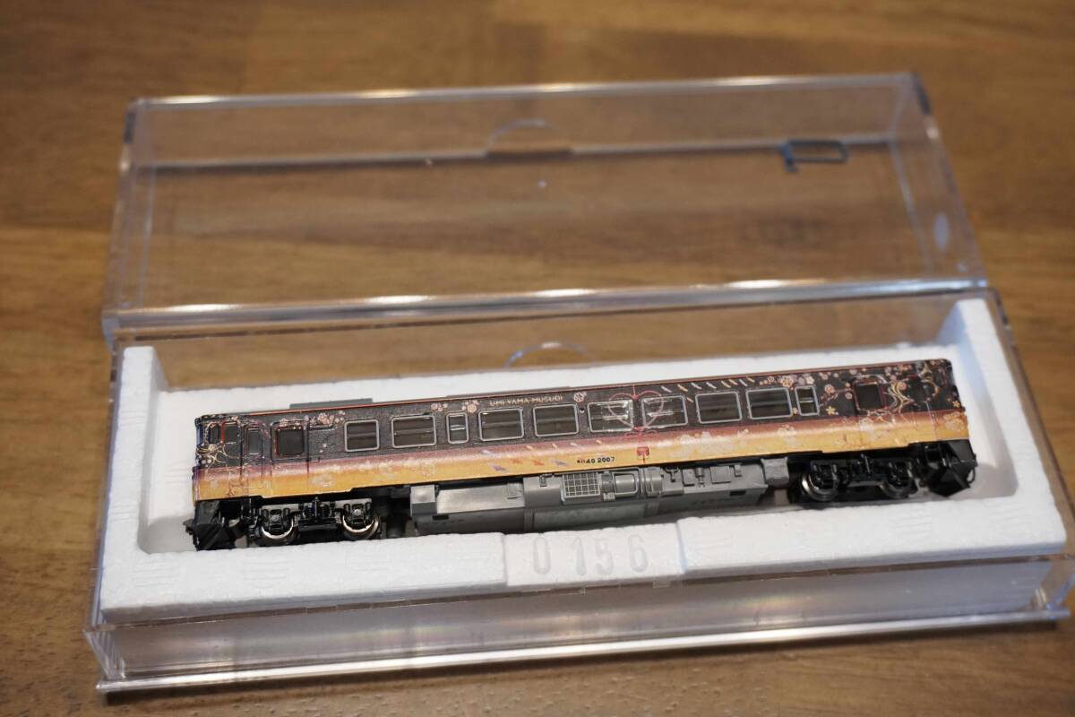 TOMIX キハ40 2007 播但線 「うみやまむすび」号仕様 M車 白色室内灯