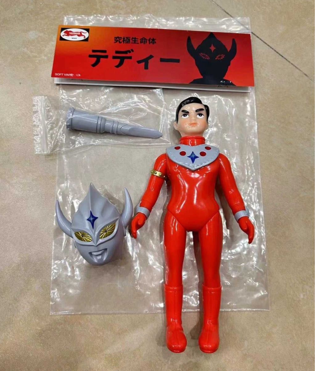 未開封タイガーマァク究極生命体テディーソフビtigermark