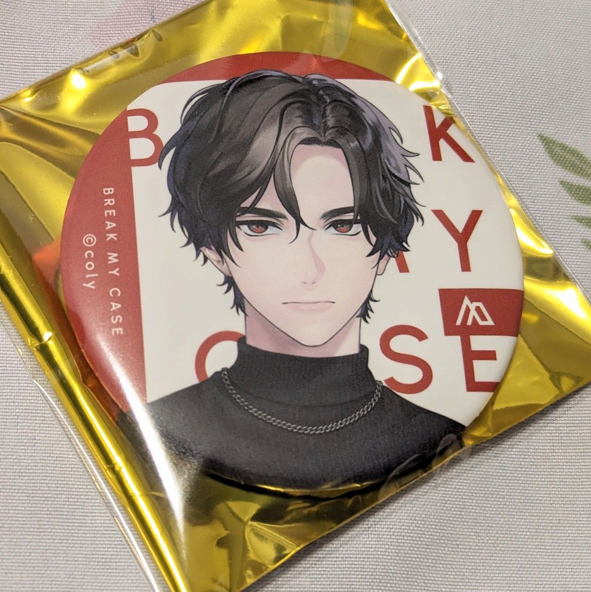 ブレマイ ブレイクマイケース ハフアニ 缶バッジ 皇坂逢 ジュンブラ