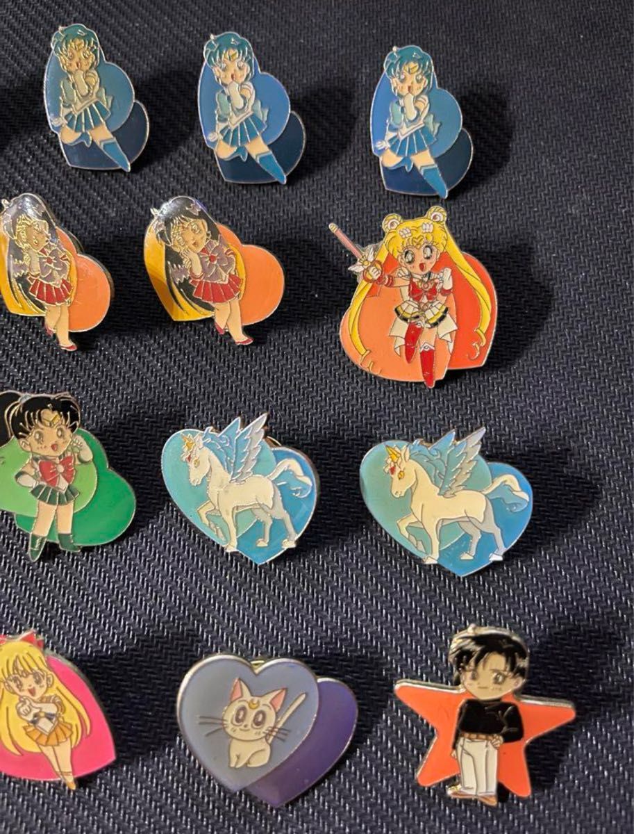 セーラームーン ピンバッジ コレクション 28個 希少】セーラームーン