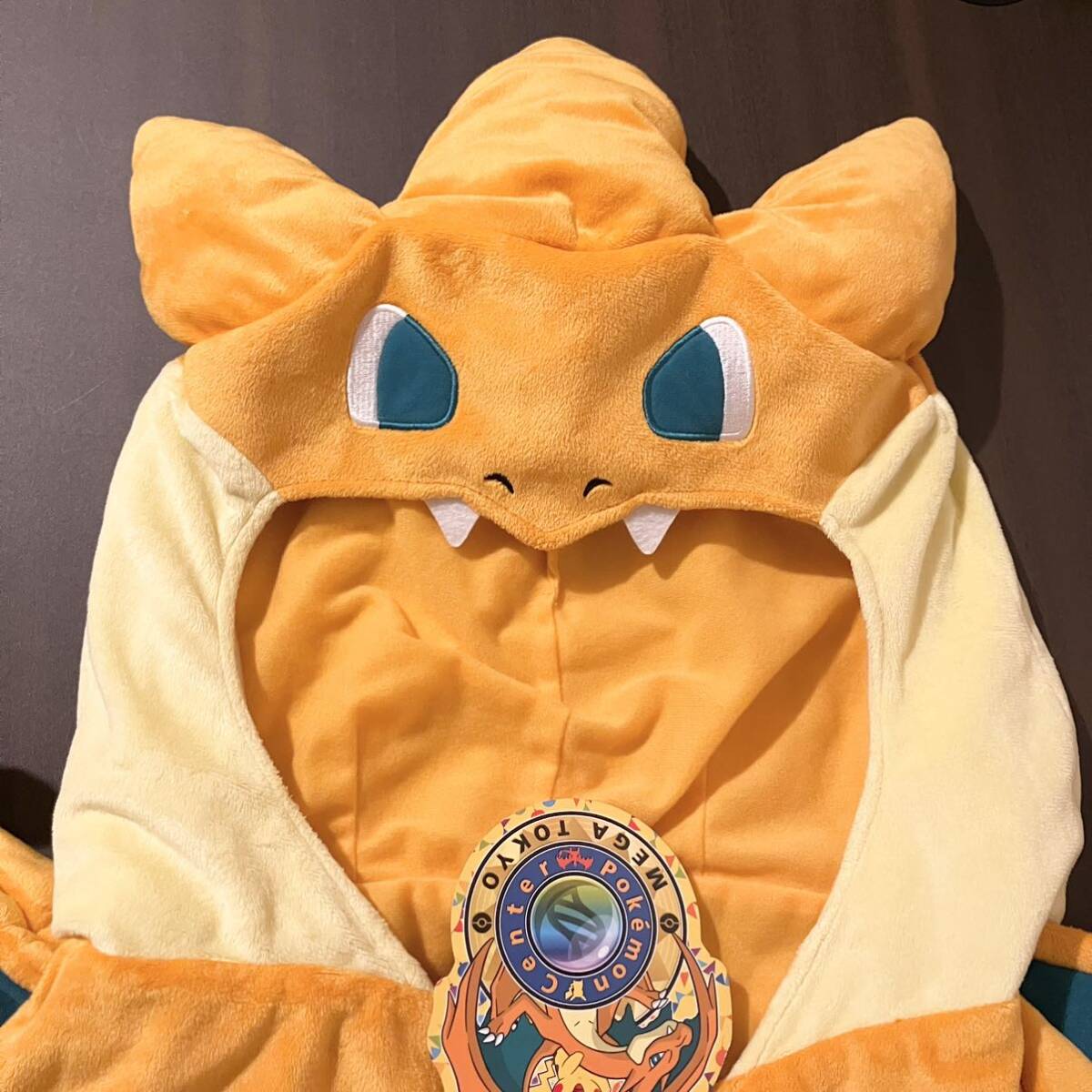 2026年最新フード付きポンチョ メガリザードンX ver. フード付き