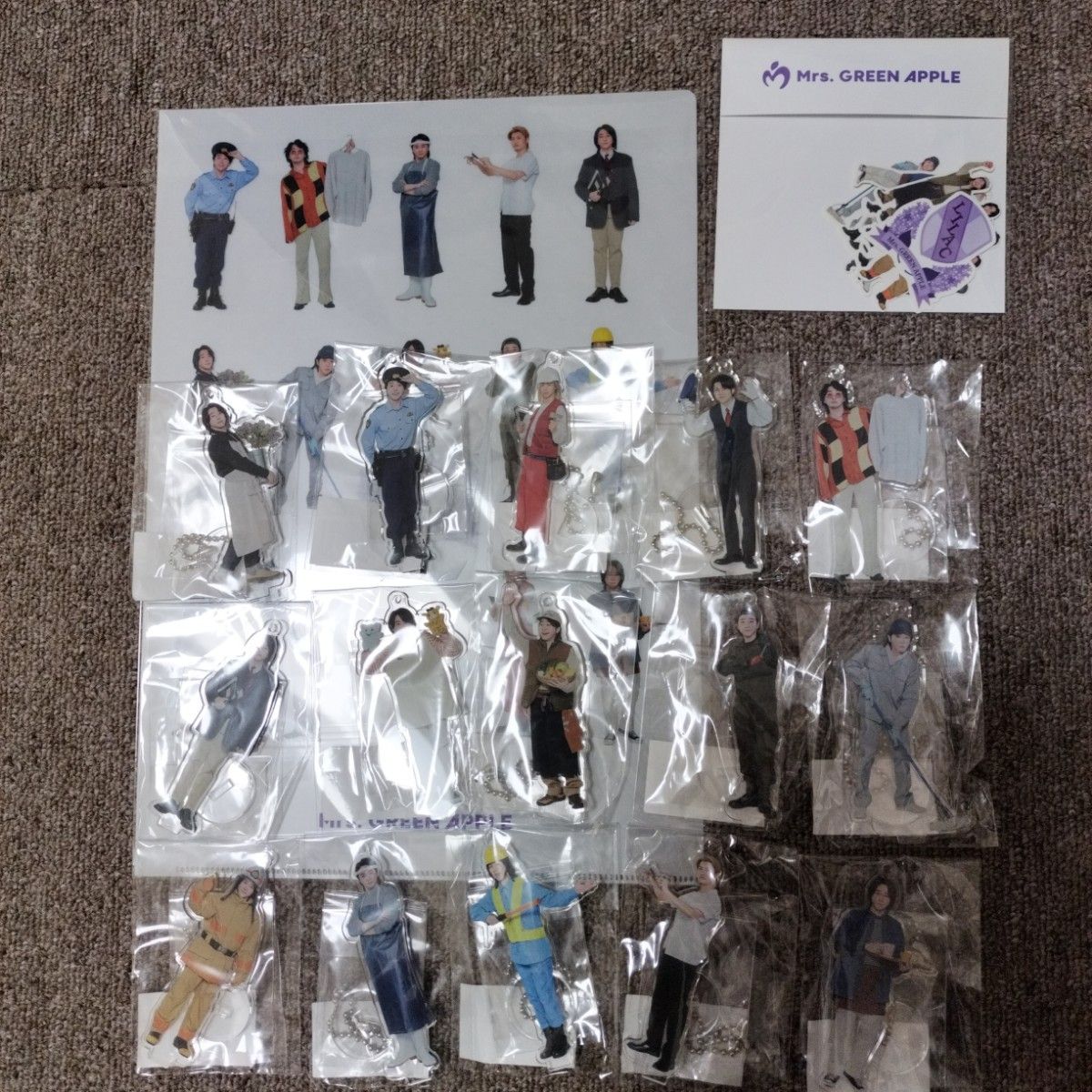 ミセス ライラック コレクション アクリルスタンド コンプリートセット