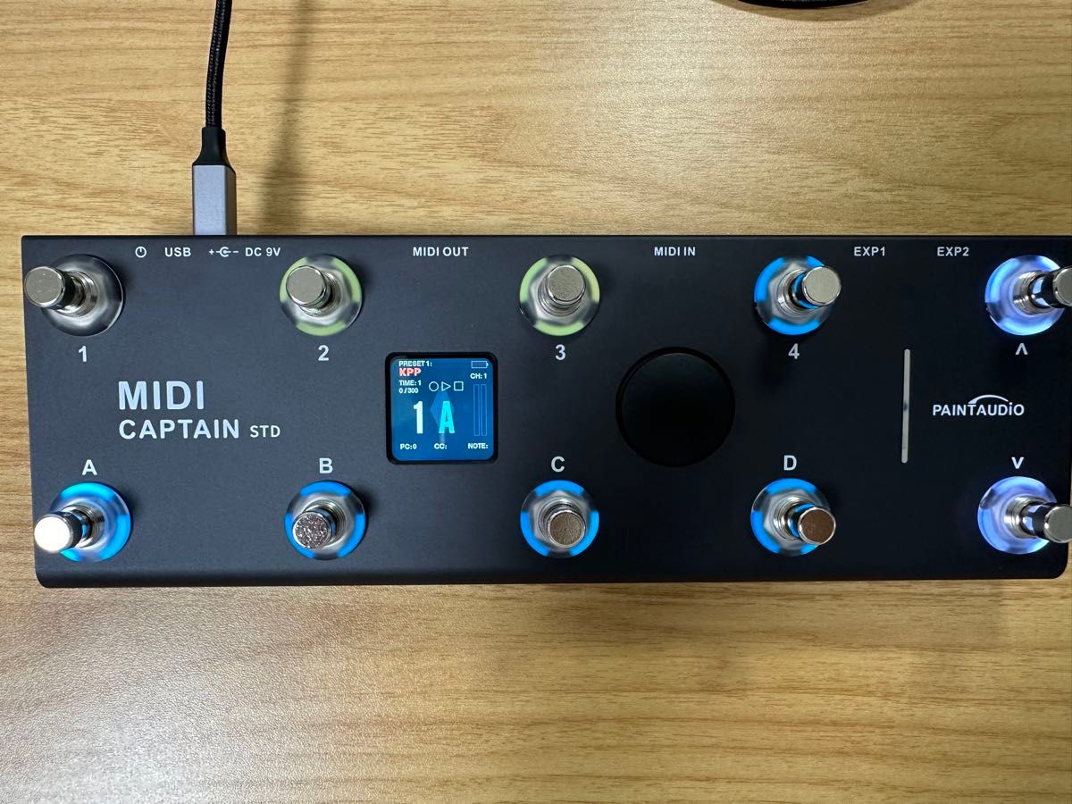 ギター MIDI CAPTAIN STD Amazon.com: Paint Audio MIDI Captain Foot