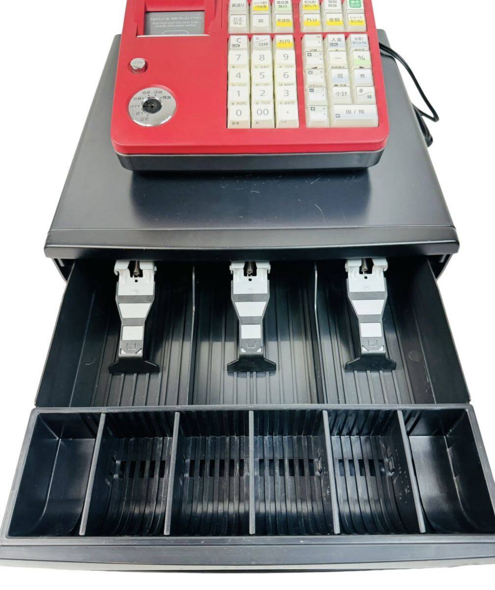 CASIO電子レジスター 小型ドロワー分離型（TE-300）ロ―ルペーパー4個