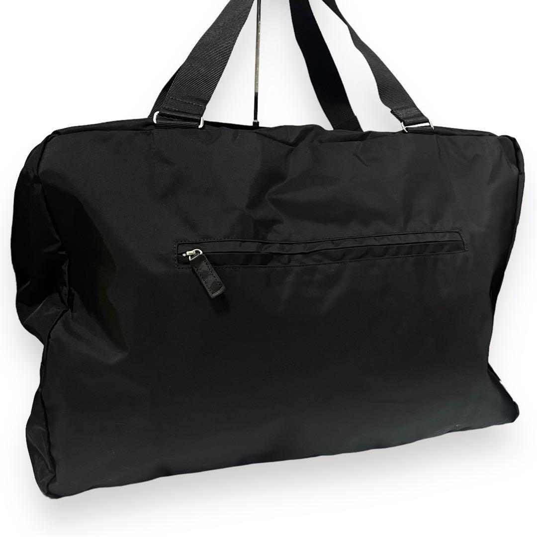 アニエスベー ボヤージュ ブラック マザーズバッグ ボストンバッグ