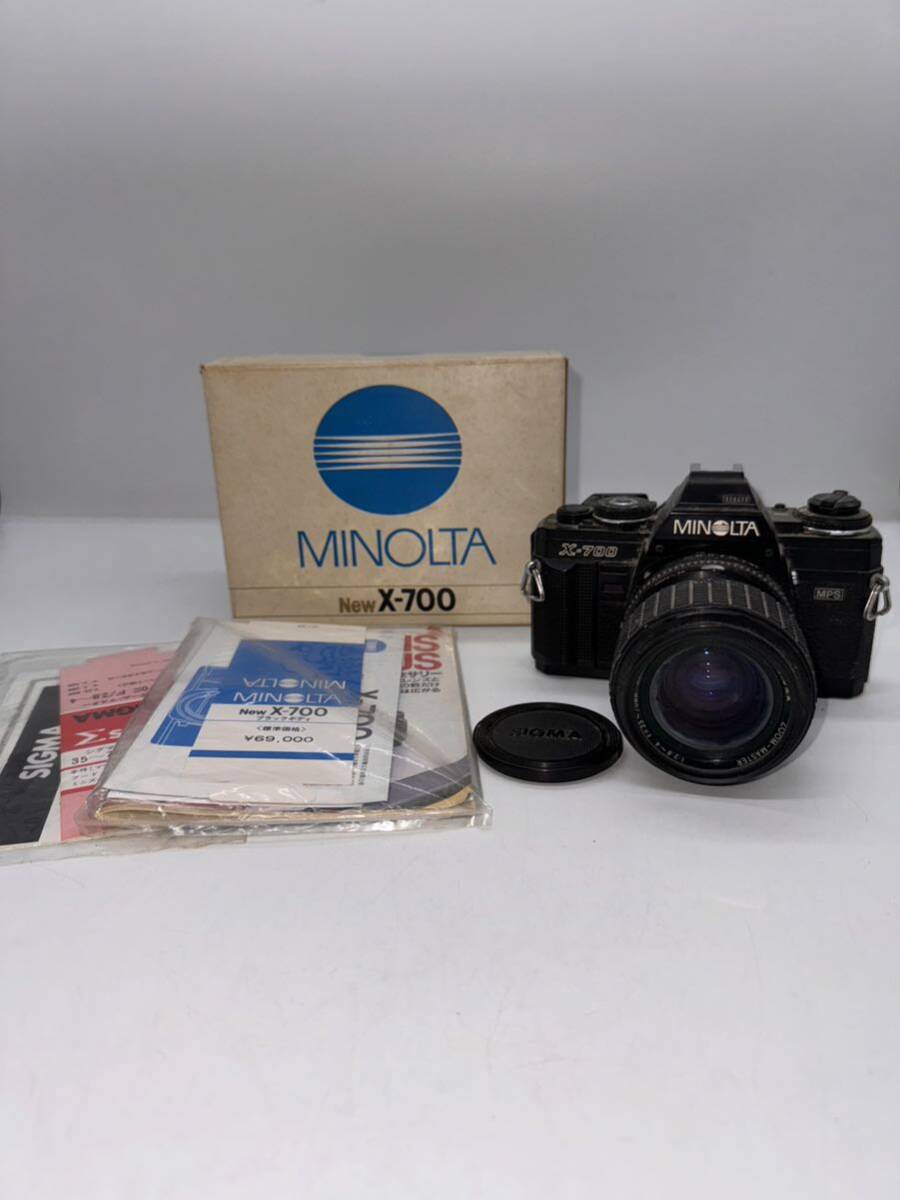 完動品】MINOLTA X-7 フィルムカメラ 動作確認済み MINOLTA X−700