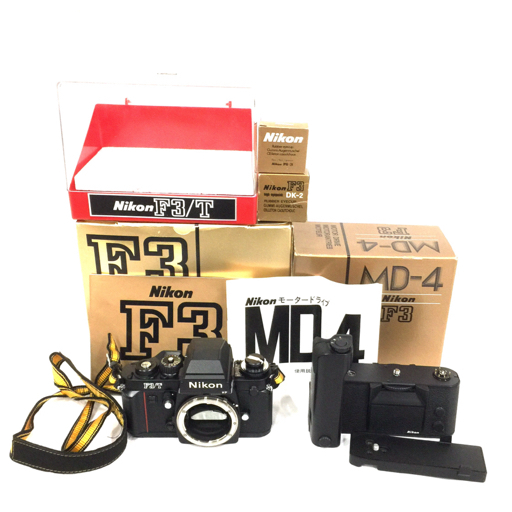 1円スタート 動作確認済み Nikon F3⁄T 一眼レフ フィルムカメラ 箱付