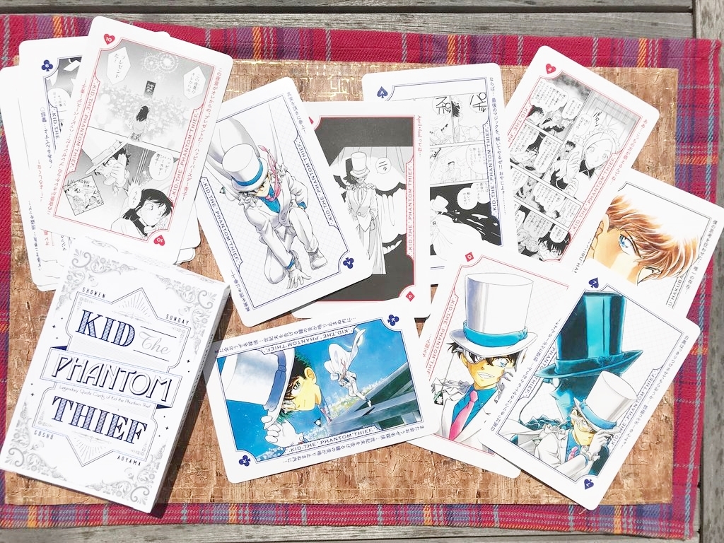 名探偵コナン まじっく快斗 怪盗キッド名言トランプ 少年サンデー 名