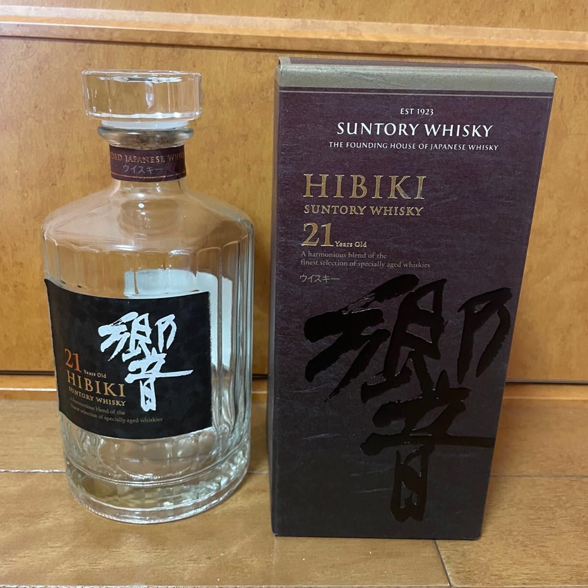 響21年 ブレンダーズチョイス 空瓶 箱付き 未洗浄 【公式通販】