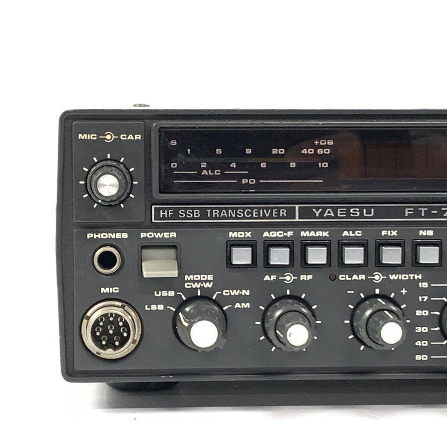 八重洲無線 YAESU ヤエス FT-707S HF SSB トランシーバー◇簡易検査品