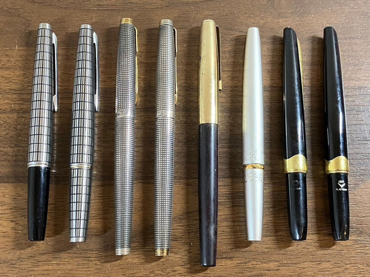 万年筆まとめK18 2本 K14 5本 他1本